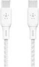 Belkin USB-C auf USB-C Kabel 100W geflochten weiß 2m CAB014bt2MWH - Bild 1