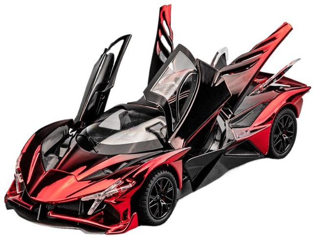 Apollo Project EVO Muscle-Car-Modell, 1:24, mit Sound und Licht, rot - Bild 1