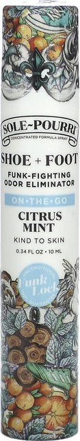 Poo-Pourri Sole-Pourri Schuh- und Fußgeruchsentferner, Citrus Minze, 10 ml - Bild 1