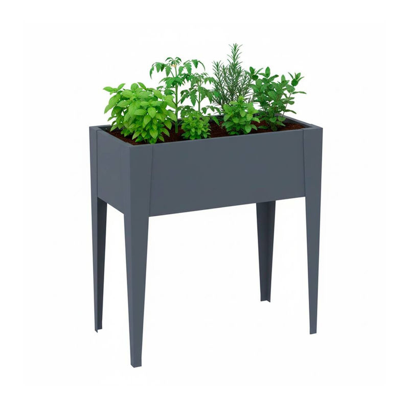 Westmann Hochbeet Vedura S aus Stahlblech, Anthrazit, B/T/H: 74 x 40 x 80 cm - Bild 4