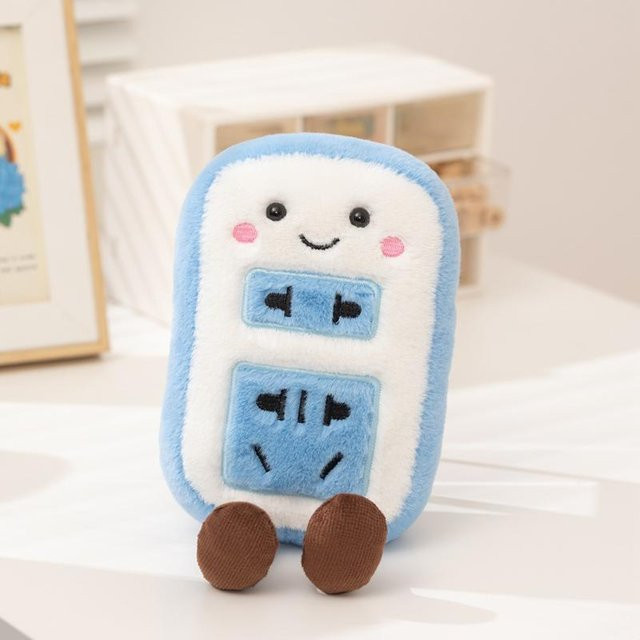 Yiran toy Kawaii Humanoid Plüsch Haushaltsgerät Steckdosenleiste, mit Musik, ab 14 Jahren - Bild 1