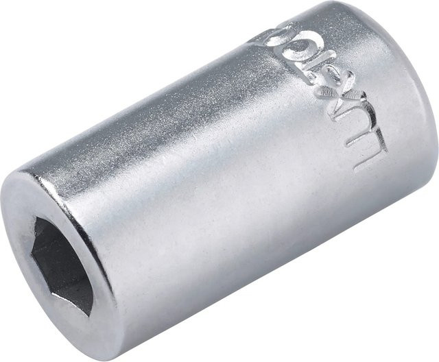 LUX-TOOLS Bitadapter 6,3 mm (1/4 Zoll) aus Edelstahl in Silber - Bild 1