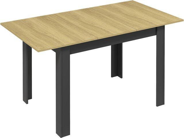 VCM Esstisch Pesoli aus Holz, ausziehbar, braun, B/T/H: 120 x 80 x 75 cm bis 160 x 80 x 75 cm - Bild 1