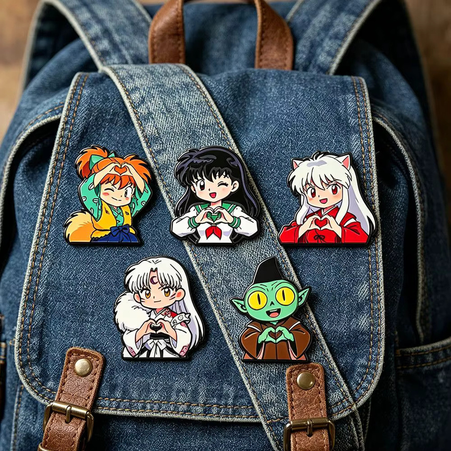 Bandai Abzeichen, Inuyasha, Metall, Unisex - Bild 4
