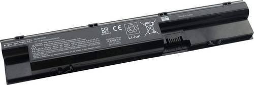 HP Notebook-Akku 708457-001 in Schwarz mit 56Wh, 10.8V und 5200 mAh - Bild 1
