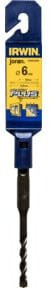 Irwin SDS-plus Hammerbohrer mit Carbide-Spitze aus Edelstahl in Multicolor, Durchmesser: 6,0 mm, Länge: 110,0 mm, Aufnahme: 5,0 mm - Bild 1