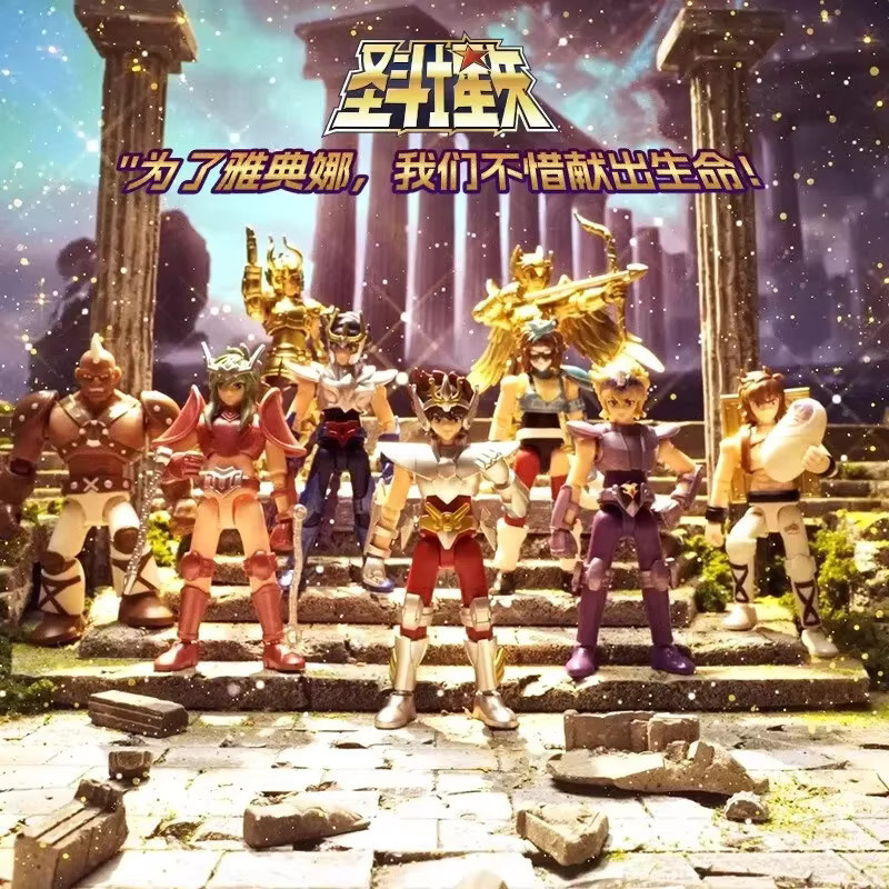 BLOCKES Saint Seiya Aiolos Shura Schütze Seiya Gold Galaxy Version, Actionfigur - Bild 2