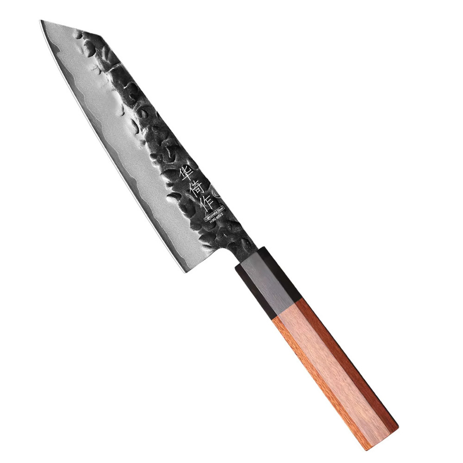 HUAYIGRAND Kiritsuke Bunka Kochmesser aus Verbundstahl, handgeschmiedet, 15,24 cm - Bild 5