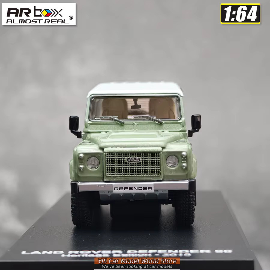 Almost Real Land Rover Defender 90, Modellauto, 1:64, Silber, Metall - Bild 1