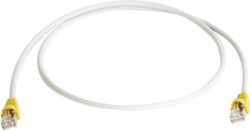 Telegärtner RJ45 Netzwerk Anschlusskabel CAT 6a S/FTP gekreuzt Grau 2,00 m - Bild 1