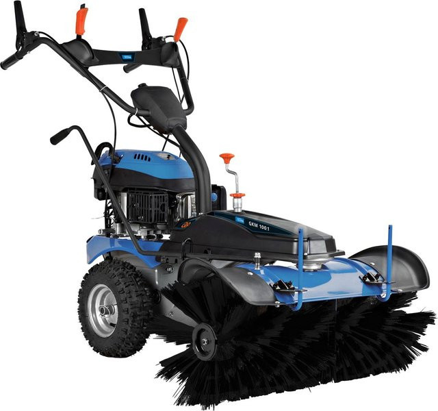 Güde Kehrmaschine GKM 100.1 mit Schneeschieber und Auffangbehälter sowie Easy Startfunktion - Bild 1