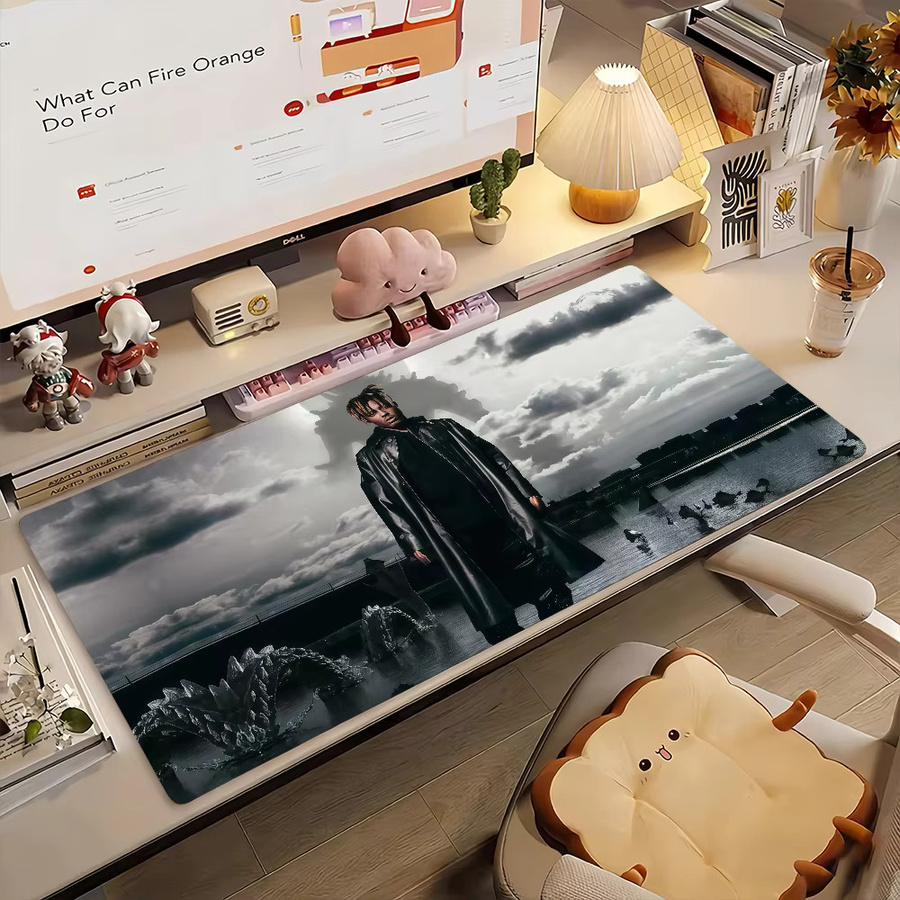 J-Juice Wrld Mauspad Multicolor rutschfeste Schreibtischunterlage aus Gummi für Gamer und PC-Zubehör - Bild 2