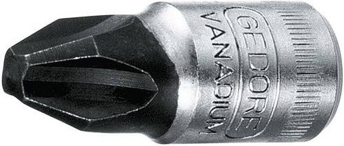 Gedore Steckschlüsseleinsatz IKS 20 Kreuzschlitz PH 1 1/4 Zoll Silber - Bild 1