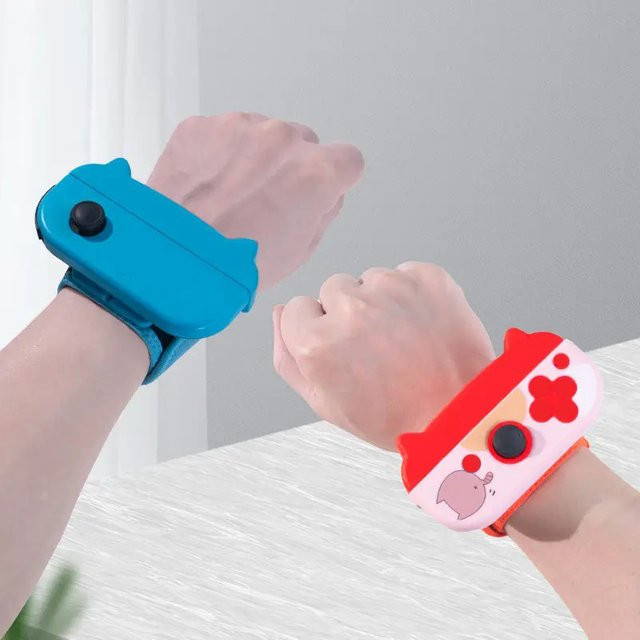 LOKPAD Handschlaufe für Nintendo Switch OLED, Multicolour Joycon Grip für Just Dance und Aerobic Boxing - Bild 1