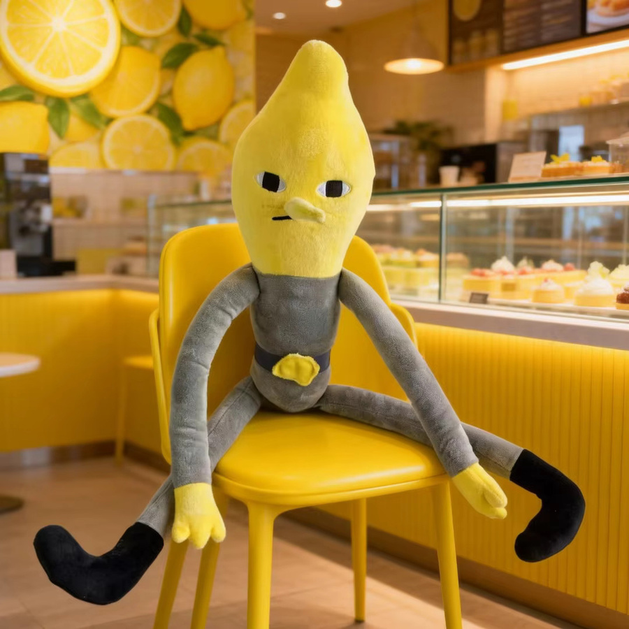 BOOKFONG Duke of Lemon, Spiel-Plüschpuppe, Gelb - Bild 3