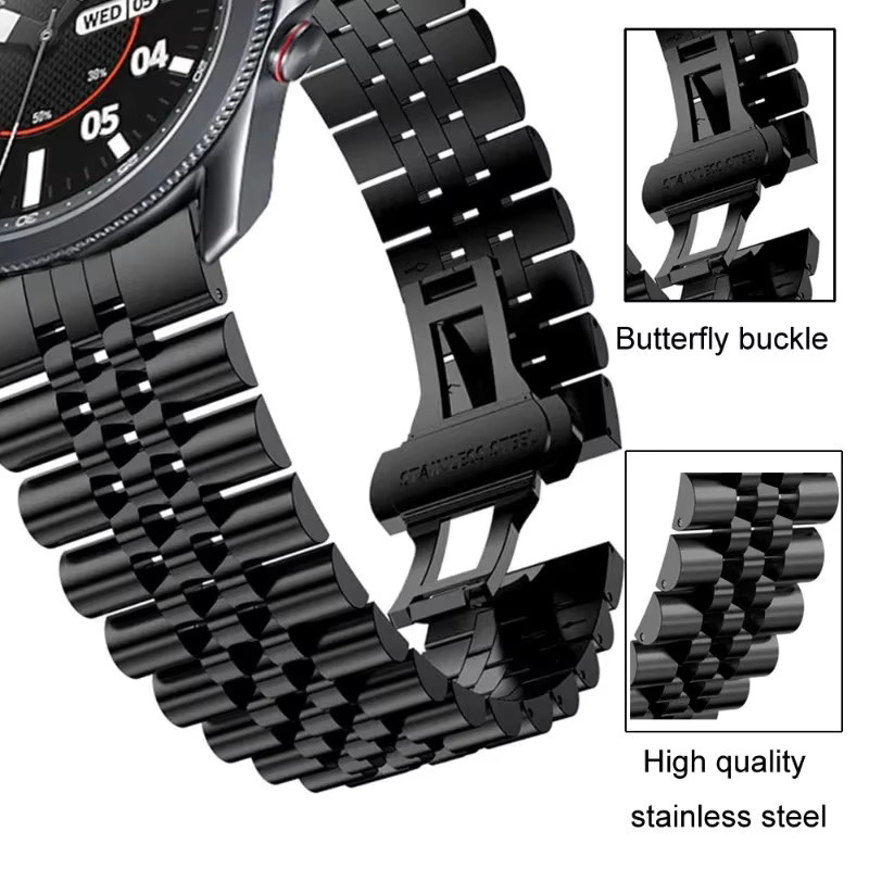 CAOWTAN Uhrenarmband Edelstahl, 20 mm, 22 mm - Bild 3