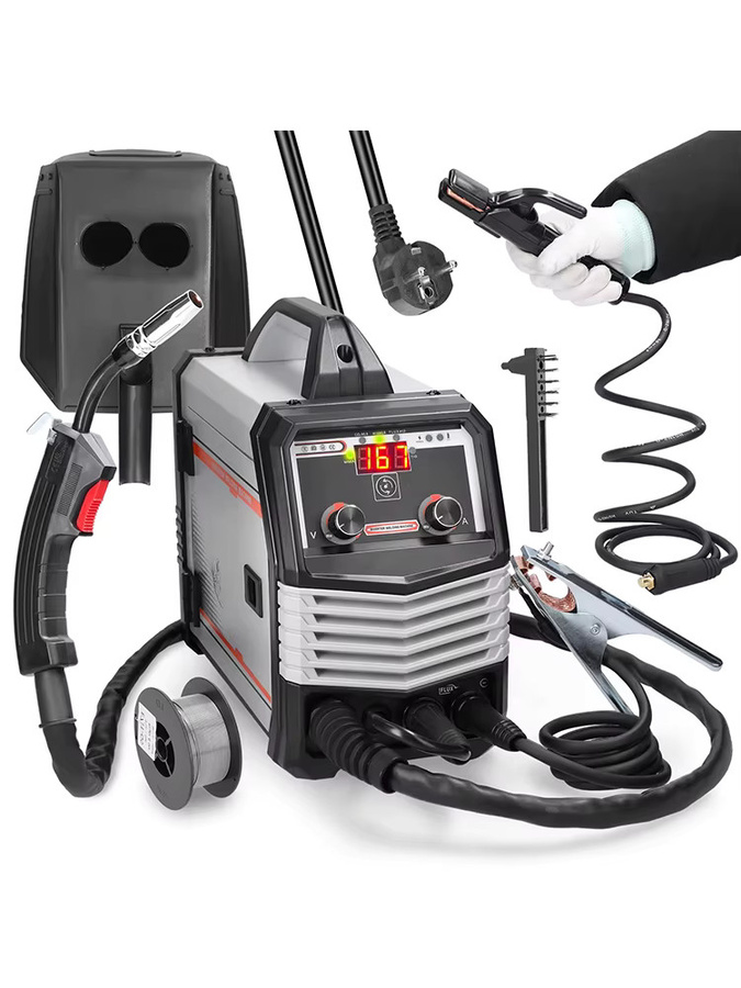 OWJHE Multifunktionales Vier-in-Eins Inverter-Schweißgerät 160C für MIG, MMA, MAG und TIG - Bild 7