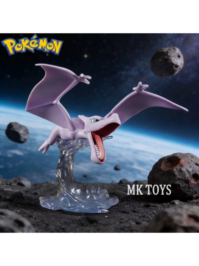 Bandai Pokémon Aerodactyl, Actionfigur, 16 cm, lila - Bild 2