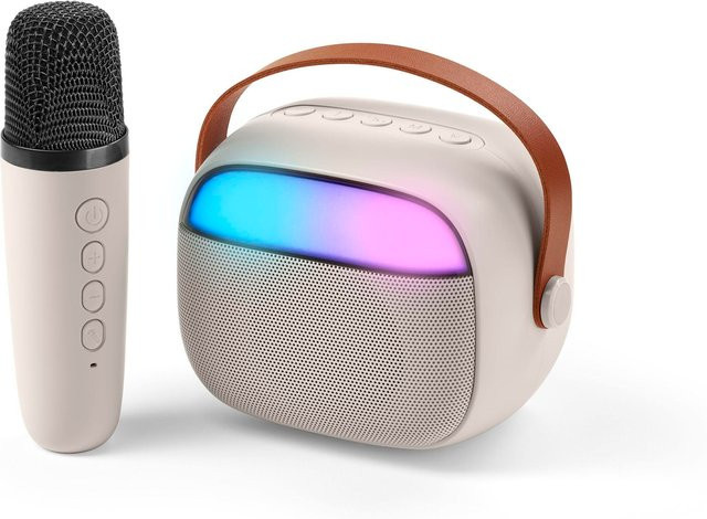 CellularLine Bluetooth Karaoke Speaker Mini in Weiß - Bild 1