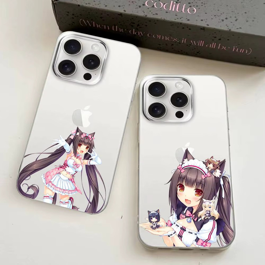 N-Ne-koparas Transparente Handyhülle für iPhone 17 16 15 14 13 12 11 Pro Max Plus - Bild 2