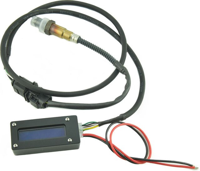 Tragbarer LSU4.9 Luft-Kraftstoff-Verhältnisanalysator DLE60120 zur Einstellung von Drohnenmotoren in Schwarz - Bild 1