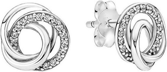 Ohrringe 925 Silber, Sonnenblumen, Zirkonia, Damen - Bild 1