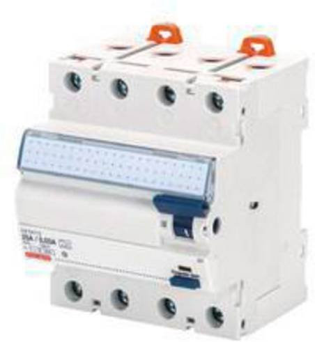 Gewiss GWD4135 Fehlerstrom-Schutzschalter RCD 3phasig 4polig 40A 0,5A 400V in Weiß - Bild 1