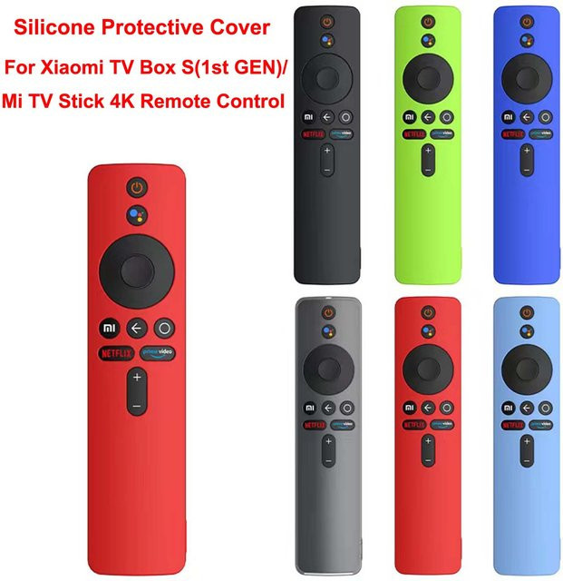 Silikon-Schutzhülle für Xiaomi Mi TV Box S und Mi TV Stick 4K in Schwarz - Bild 1