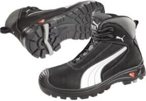 Sicherheitsschuh ISM Cascades Mid S3 HRO SRC aus Vollrindleder und Cordura in Schwarz, Größe 43 - Bild 1