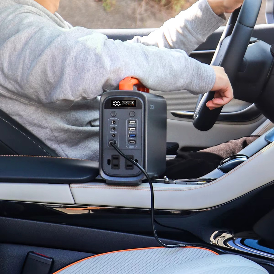 CTECHi Pocket LiFePo4 Batterie-Energiespeicher 200 W tragbare Solar-Powerbank Station als Outdoor-Backup-Generator - Bild 3
