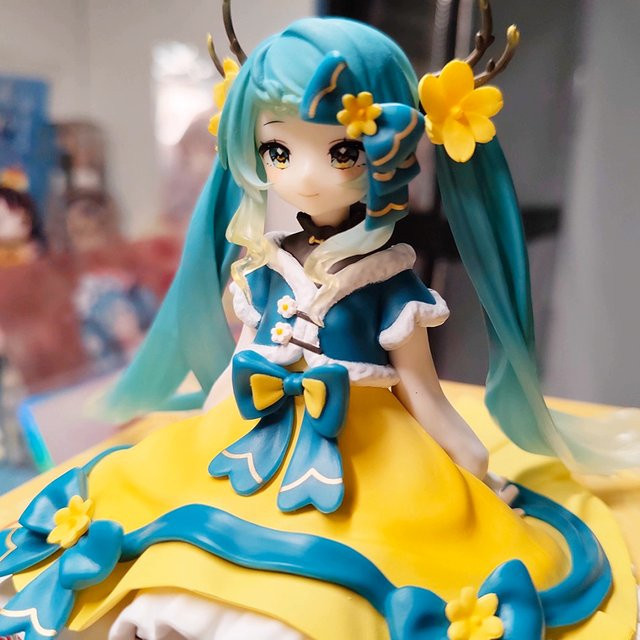 Bandai Hatsune Miku Anime-Figur Frühlingsfest Ver. Multicolor Actionfigur Sammlermodellpuppe - Bild 1