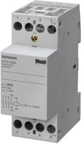 Siemens Installationsschütz 5TT5832-0 in Grau mit 2 Schließern und 2 Öffnern 25 A - Bild 1