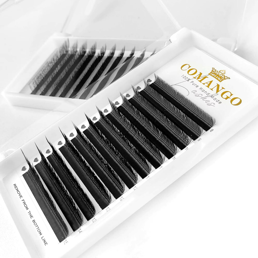 CoMango Falsche Wimpern, Black, Unisex - Bild 4