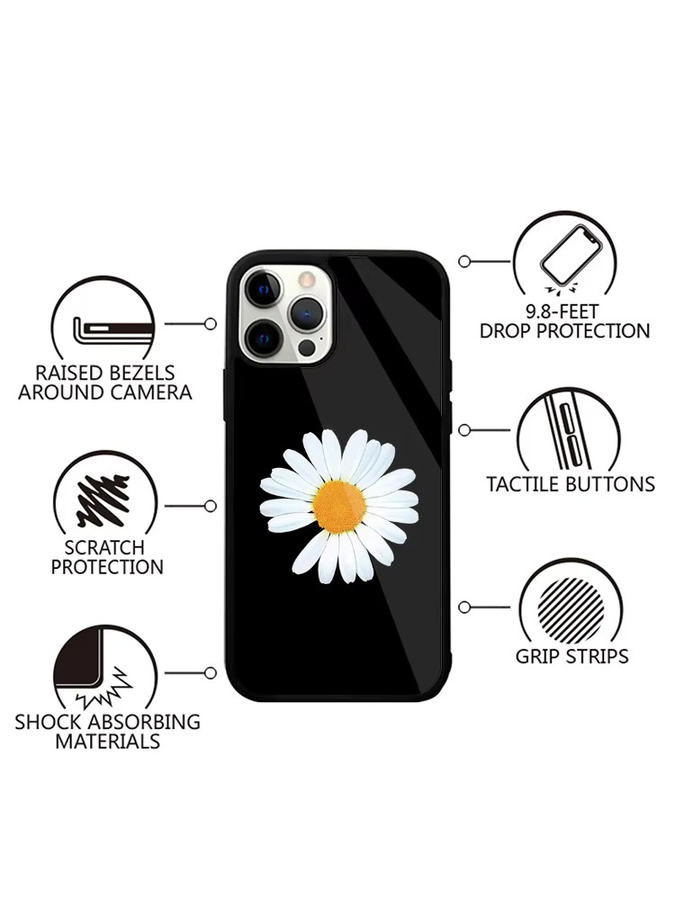 Kpop GD G-Dragon Handyhülle für iPhone 16 15 14 13 12 11 Pro Max Mini mit MagSafe magnetischem kabellosem Laden in Schwarz - Bild 2