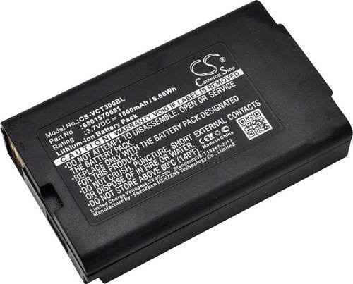CS Cameron Sino Ersatzakku für POS-Terminal B30 Vectron, 3.7V, 1800 mAh, Schwarz - Bild 1
