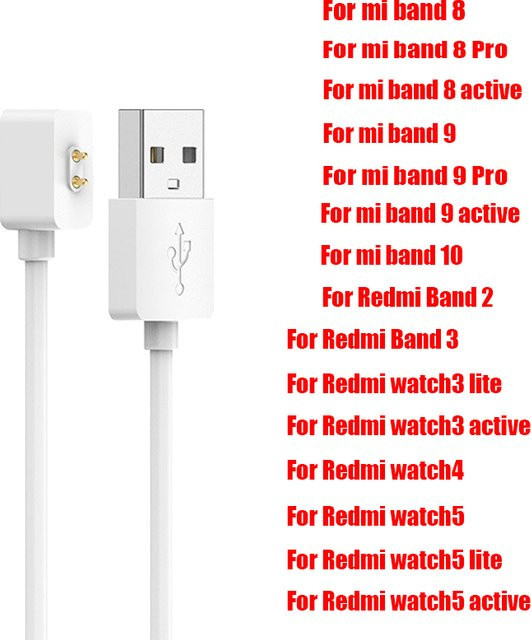 Xiaomi USB-Ladegerät für Mi Band und Redmi Band Serien in Schwarz - Bild 1