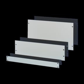 nVent Blindplatte 30219104 19 Zoll aus Aluminium in Grau eloxiert mit 3mm Stärke - Bild 1