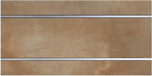 RENOVO Wandfliese aus Feinsteinzeug in Braun mit Steinoptik und glänzender Oberfläche - Bild 1