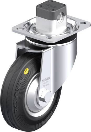 Blickle Stahlblech-Lenkrolle LK-RD 125R-1-CS11-FA, verzinkt, Rad-Durchmesser: 125 mm, Tragfähigkeit: 120 kg - Bild 1