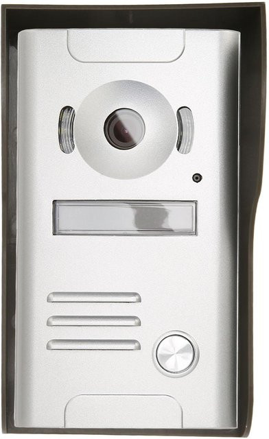 OutsideWorld Video-Türsystem mit Sprach-Intercom und Videoanruf in Silber - Bild 1