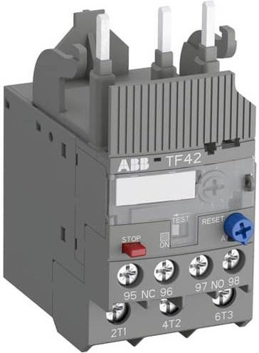 ABB TF42-13 Überlastrelais in Grau mit 690V Nennspannung und 1 Schließer - Bild 1
