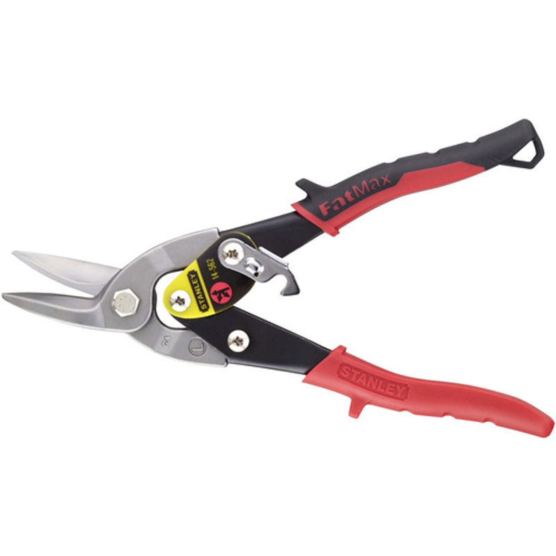 Stanley MaxSteel Blechschere links, rot, 250 mm - Bild 3