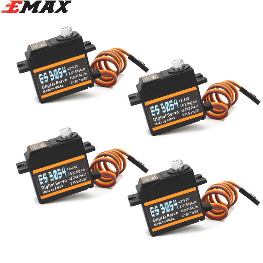 Emax ES3054 Digital Servo mit Metallgetriebe in Schwarz - Bild 5