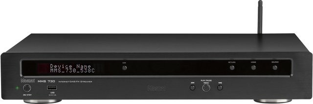 Magnat MMS 730 Netzwerkspieler mit Bluetooth, USB-A, Internetradio, DAB+ und FM in Schwarz oder Silber - Bild 1