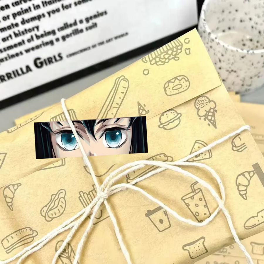 Bandai Demon Slayer Aufkleber, 120-teiliges Set, bunt - Bild 4