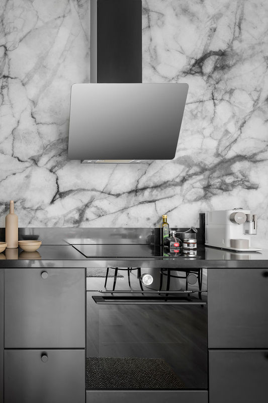 Rebel Walls Mural Marble Art Wandtattoo in Grau mit abstraktem Design - Bild 2