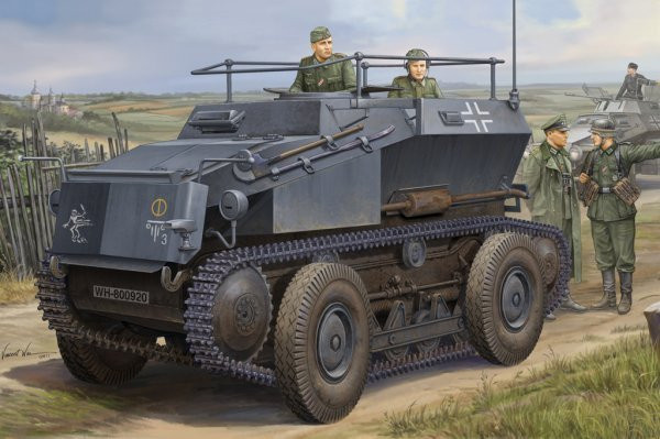HobbyBoss German Sd.Kfz.254 Tracked Armoured car, Fahrzeuge, Grau - Bild 1