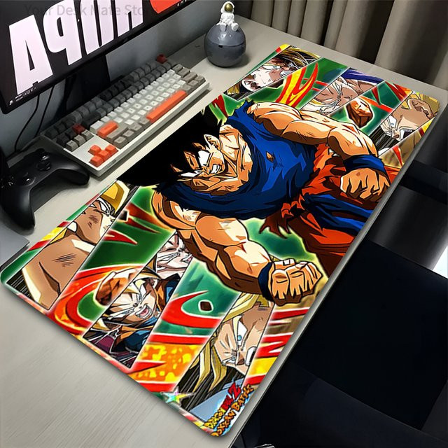 Bandai Dragon Ball Z Mauspad XXL Schreibtischunterlage Multicolour Gaming Zubehör - Bild 1