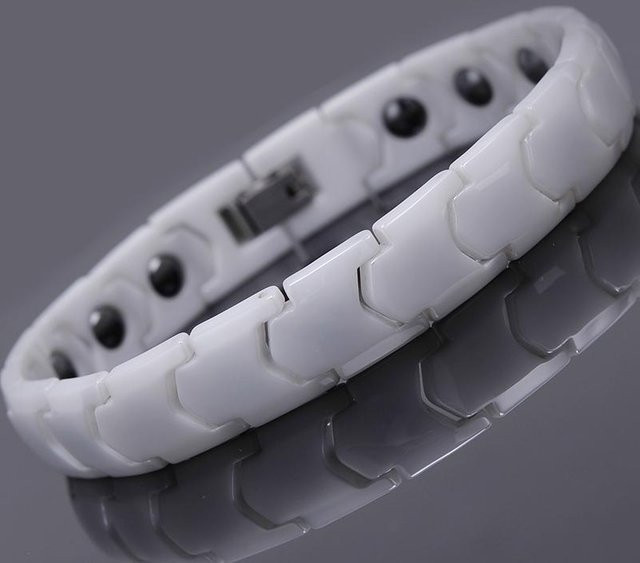 TrustyLan Jewelry Armbänder, Keramik, Schwarz/Weiß, Unisex, 21 cm - Bild 1