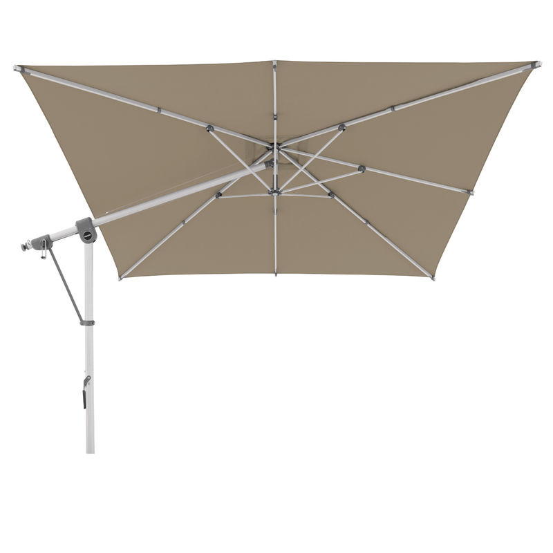 Doppler Ampelschirm Expert in Sand mit Aluminiumgestell und Polyesterbespannung, B/T: 300 x 300 cm - Bild 2